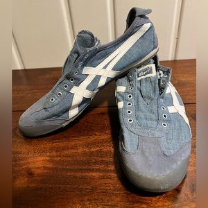 (Denim) Onitsuka Tiger Slip On Men’s shoe size 10